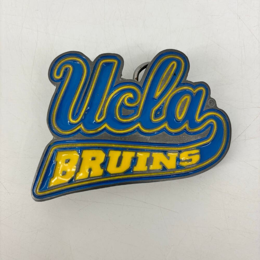Great American Buckle Co Belt Buckle UCLA Bruins Blue Gold